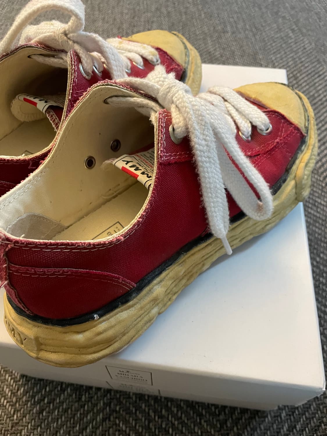 [41] 메종미하라야스히로 피터슨 보르도 레드 상품이미지6