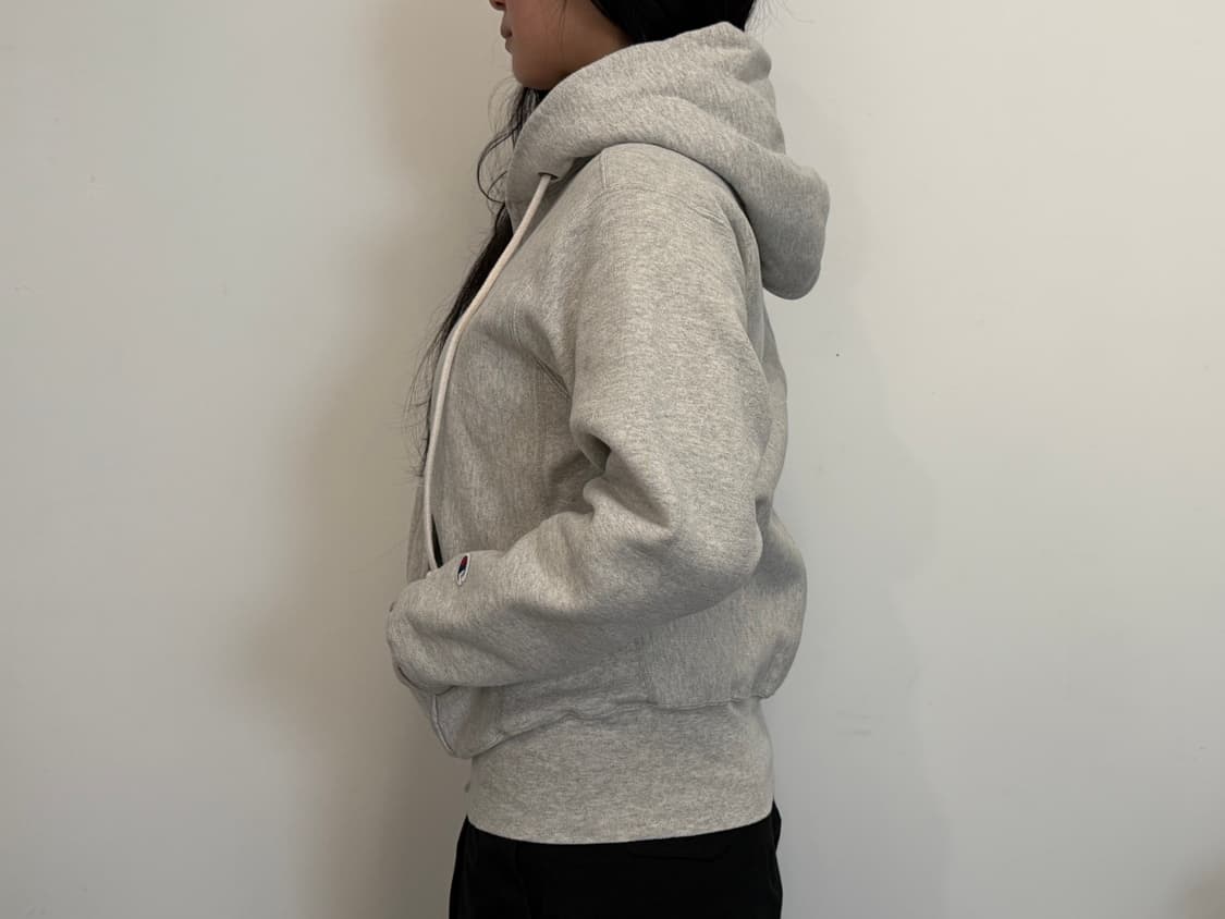 made in USA - 챔피온 리버스 위브 웜업 후드집업 L 여성 상품이미지5