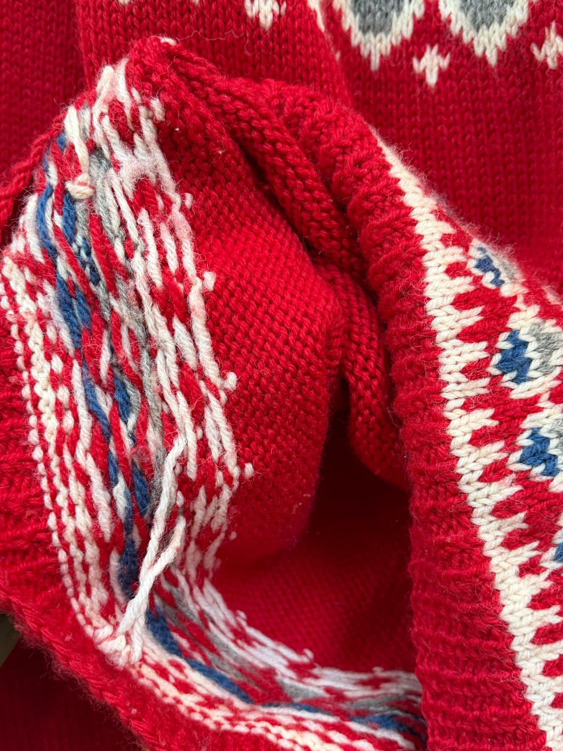 DELVI 핀란드 핸드메이드 노르딕패턴 터틀넥 니트 OS 상품이미지5