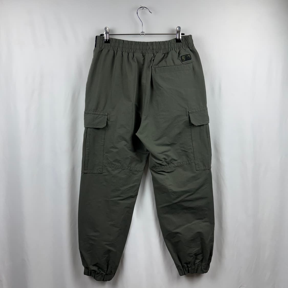 (S) MLB 베이직 나일론 카고 조거팬츠 카키 상품이미지4