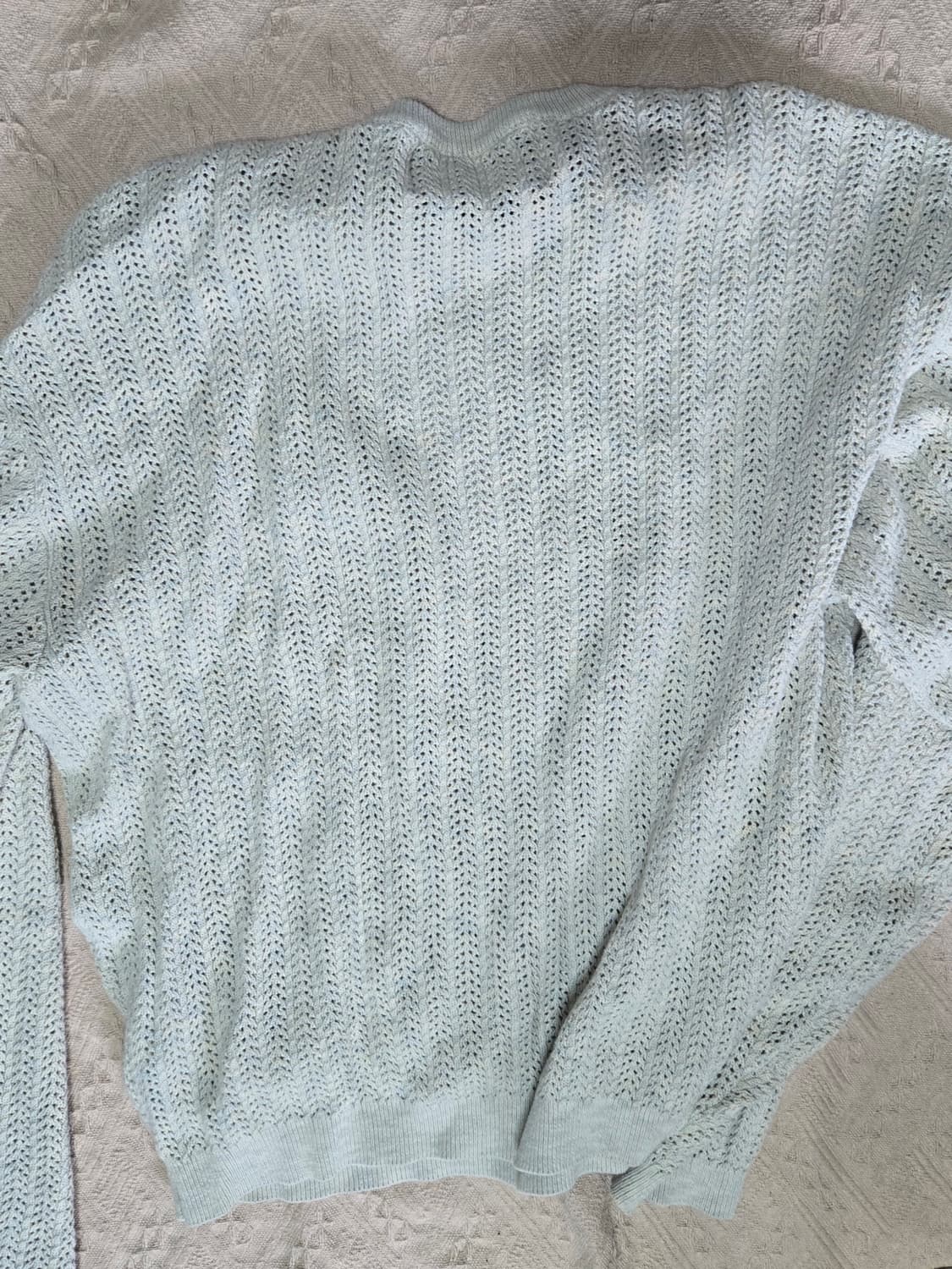 세터 이비자 내추럴 메시드 니트 내추럴 그린 M 상품이미지2