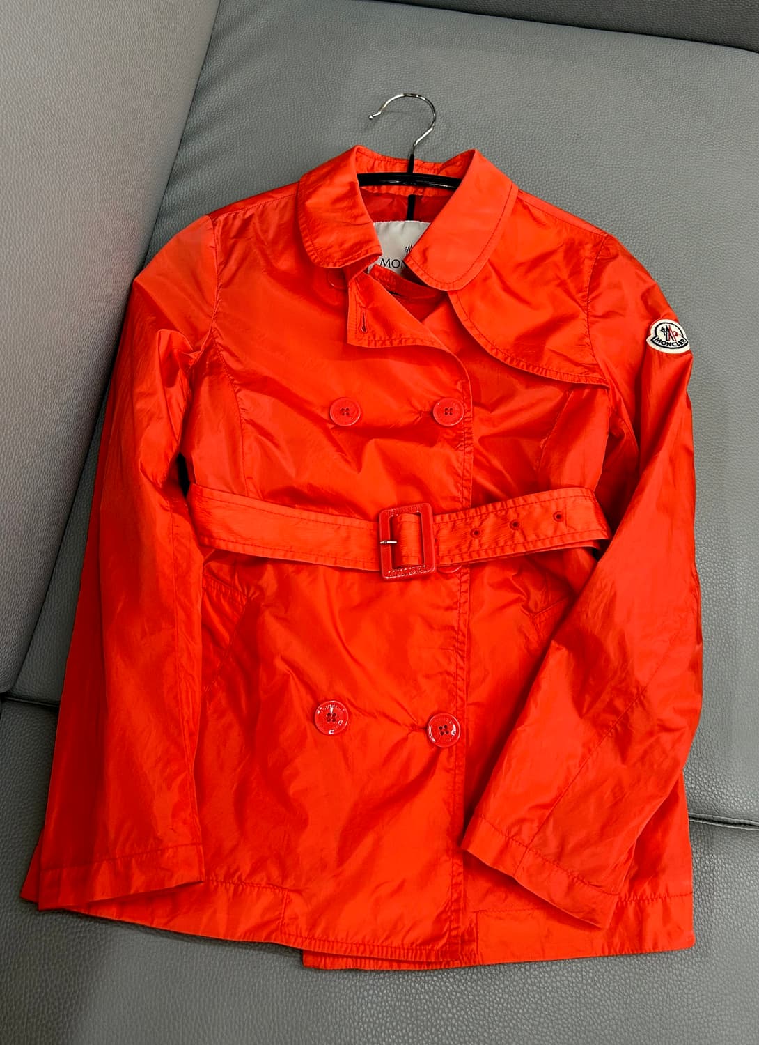 몽클레어 키즈 바람막이 트렌치코트 자켓(10세) 상품이미지1