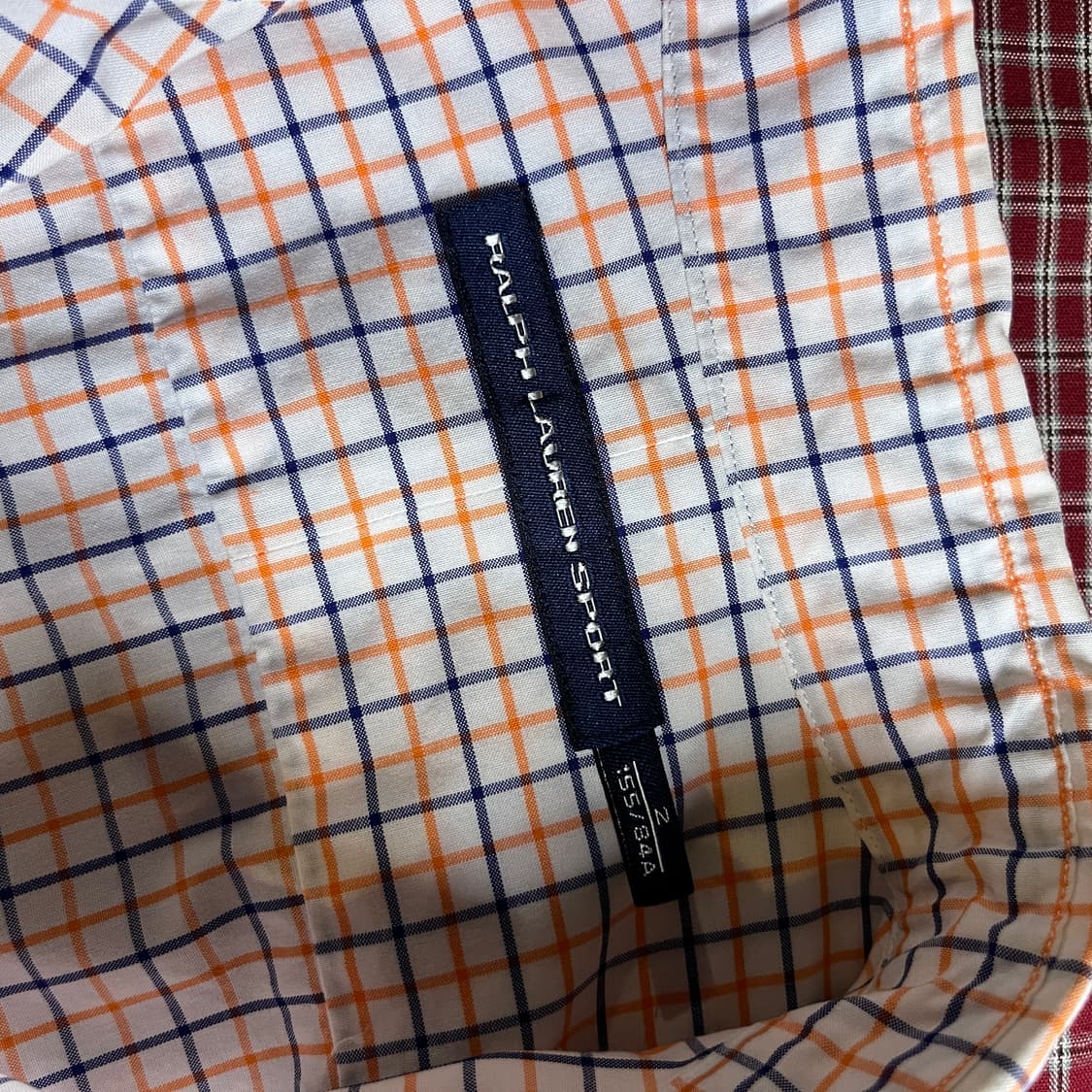 폴로랄프로렌 체크셔츠 상품이미지5