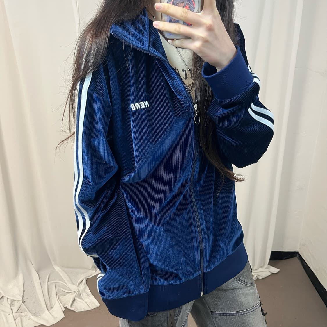 Nerdy navy corduroy jersey 상품이미지3