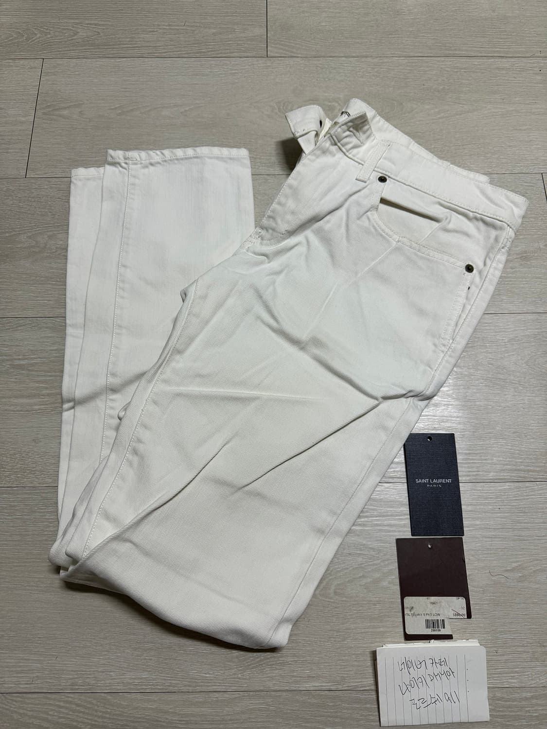 [32] 생로랑 퍼머넌트 진 팬츠 상품이미지4