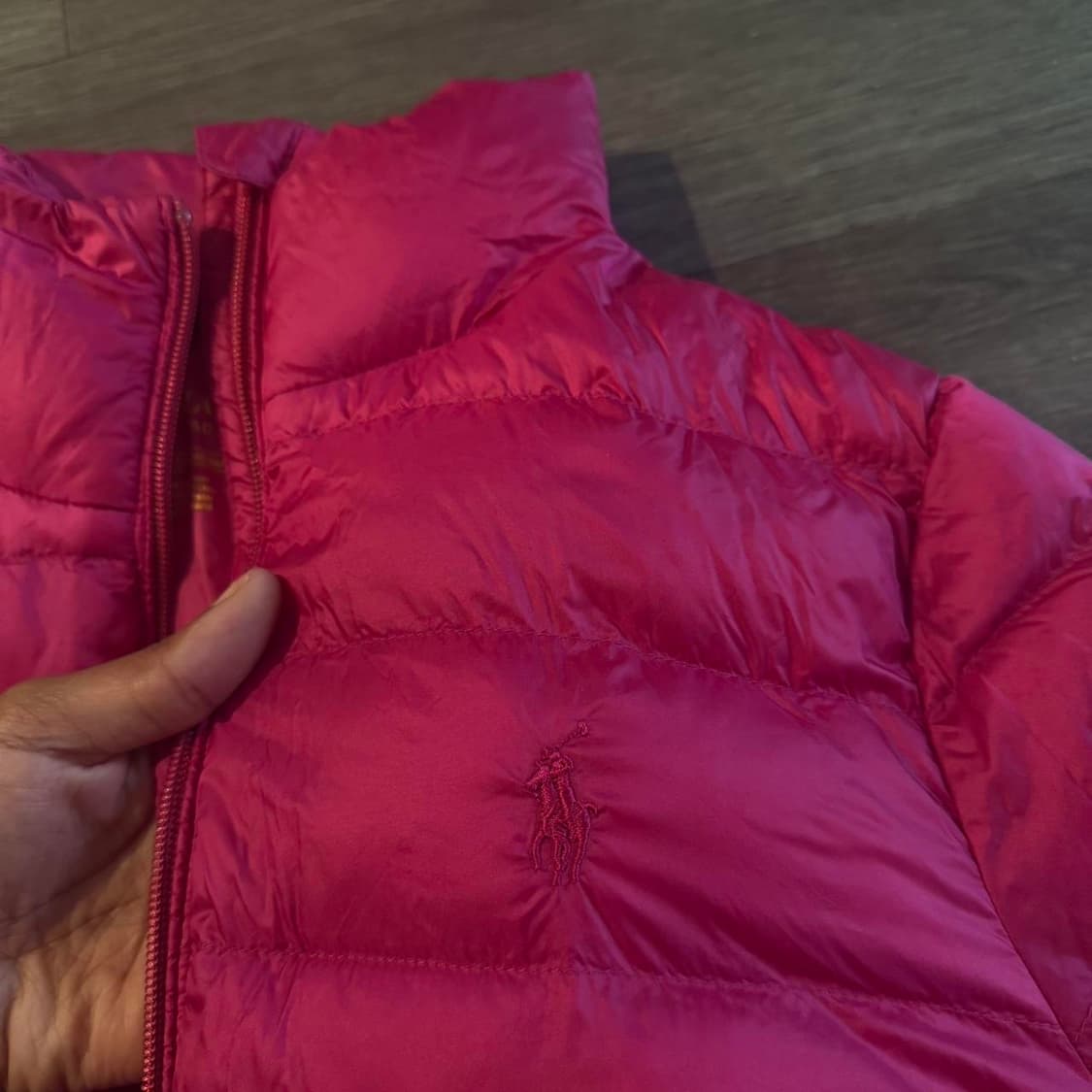 폴로 랄프로렌 경량패딩 핑크 상품이미지2