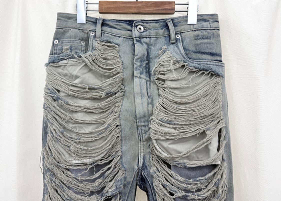 릭오웬스 게스컷 디스트로이드진 상품이미지4