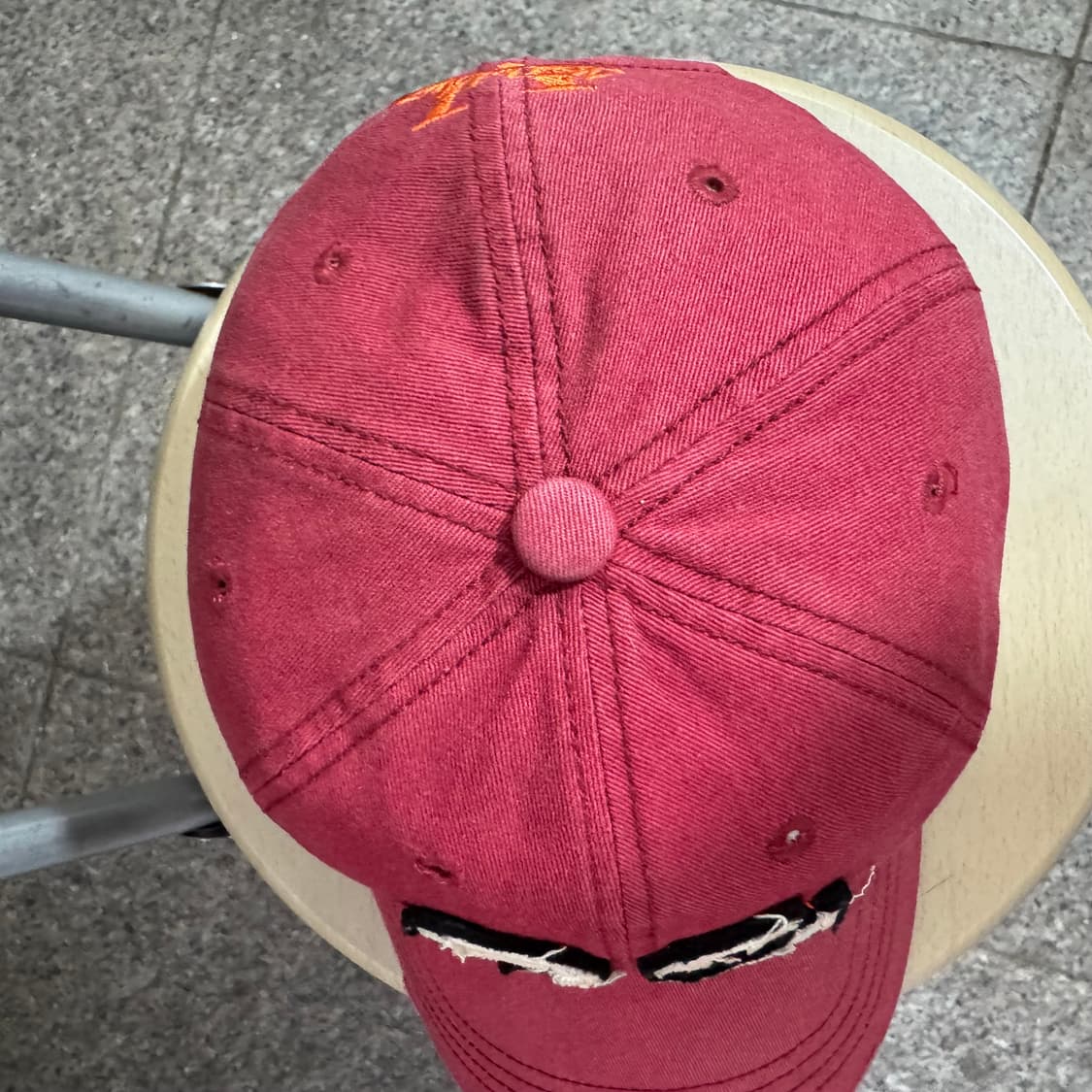 본더치 빈티지 로고 볼캡 상품이미지7