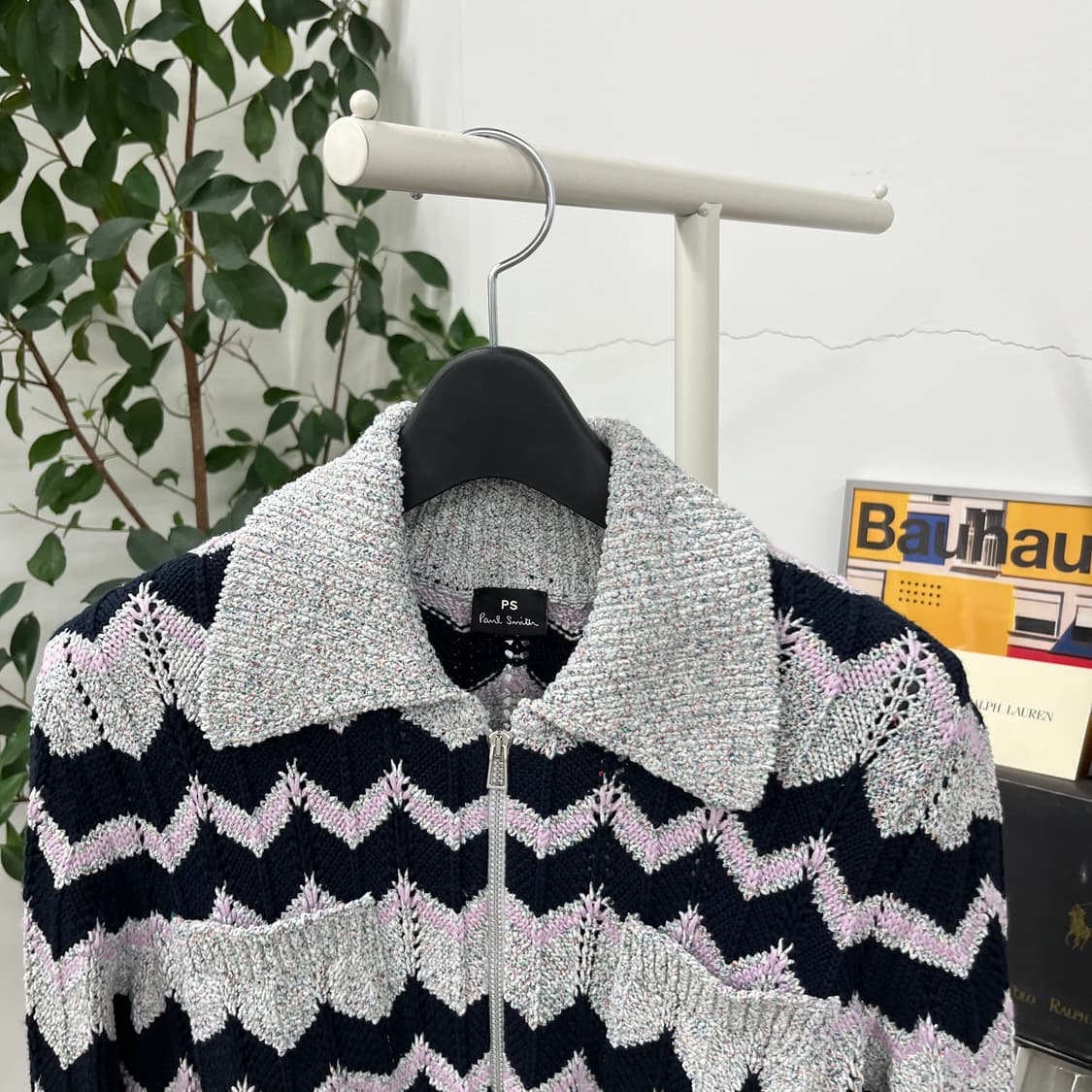 폴스미스 우먼 칼라 니트 집업 S  상품이미지2