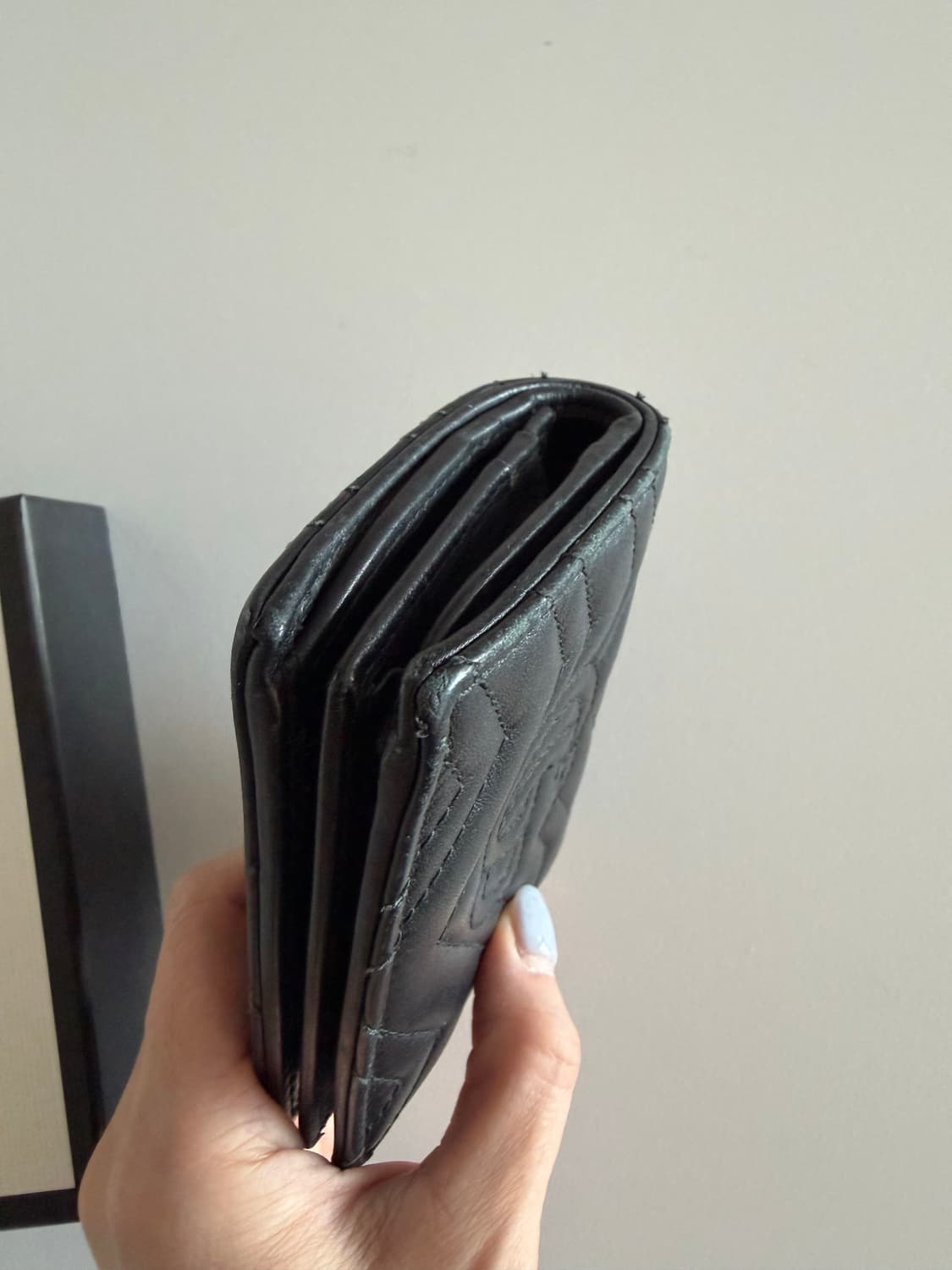 구찌 마몬트 마틀라세 반지갑 블랙 상품이미지8