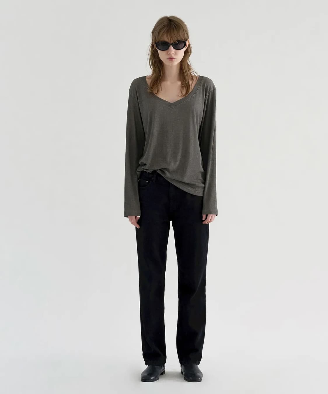 포허 시그니처 데님 블루S/블랙M 상품이미지4