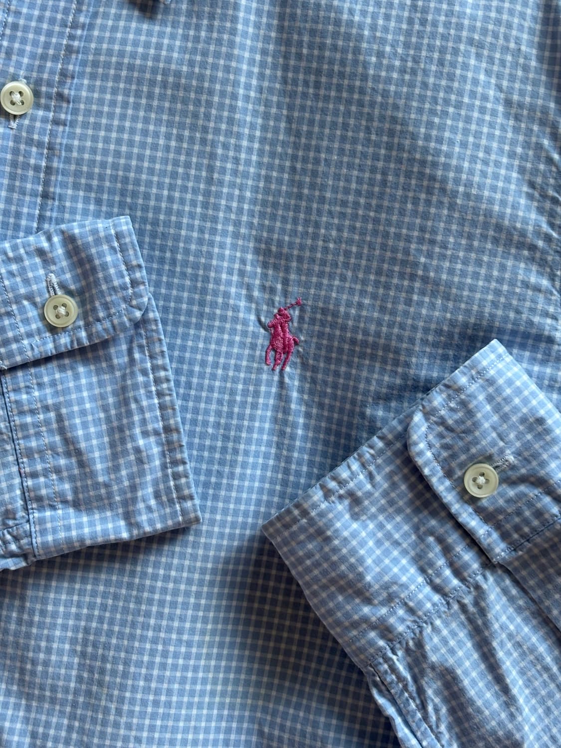 Polo 폴로랄프로렌 신형 체크 셔츠 상품이미지3