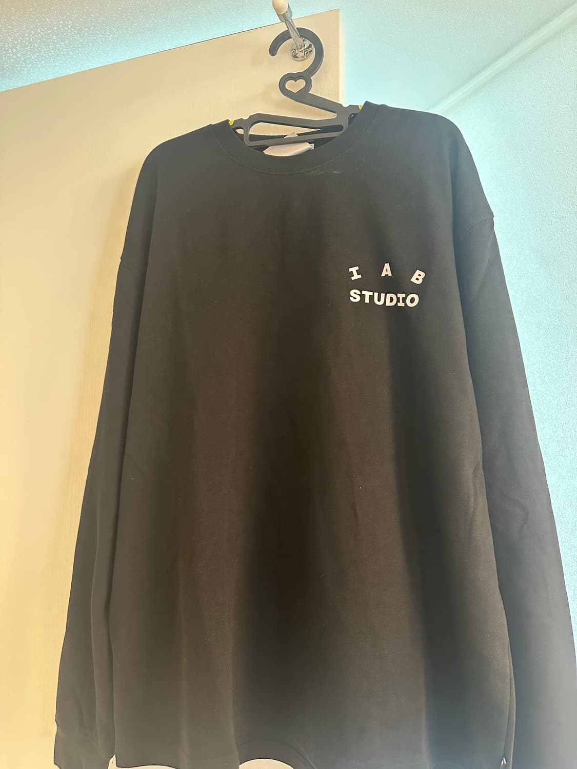 IAB STUDIDO 롱슬리브 블랙 XL 상품이미지2