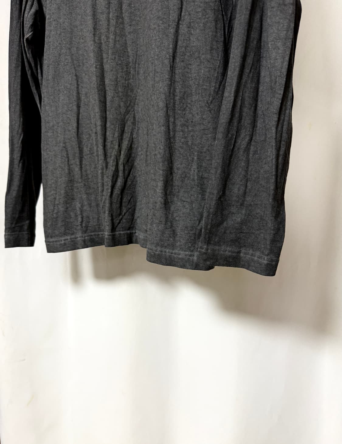 intermezzo 헨리넥 코튼 혼방 워시드 롱슬리브 상품이미지3