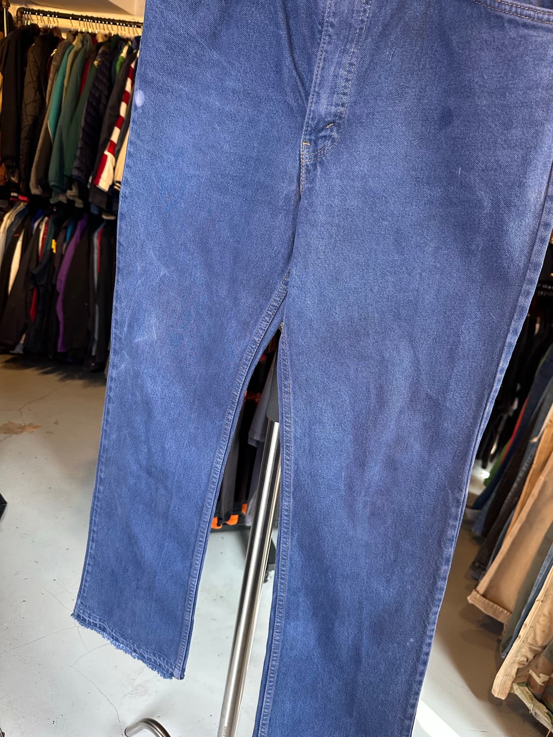 90s 리바이스517 부츠컷 데님 팬츠 36x32 made in usa 상품이미지4