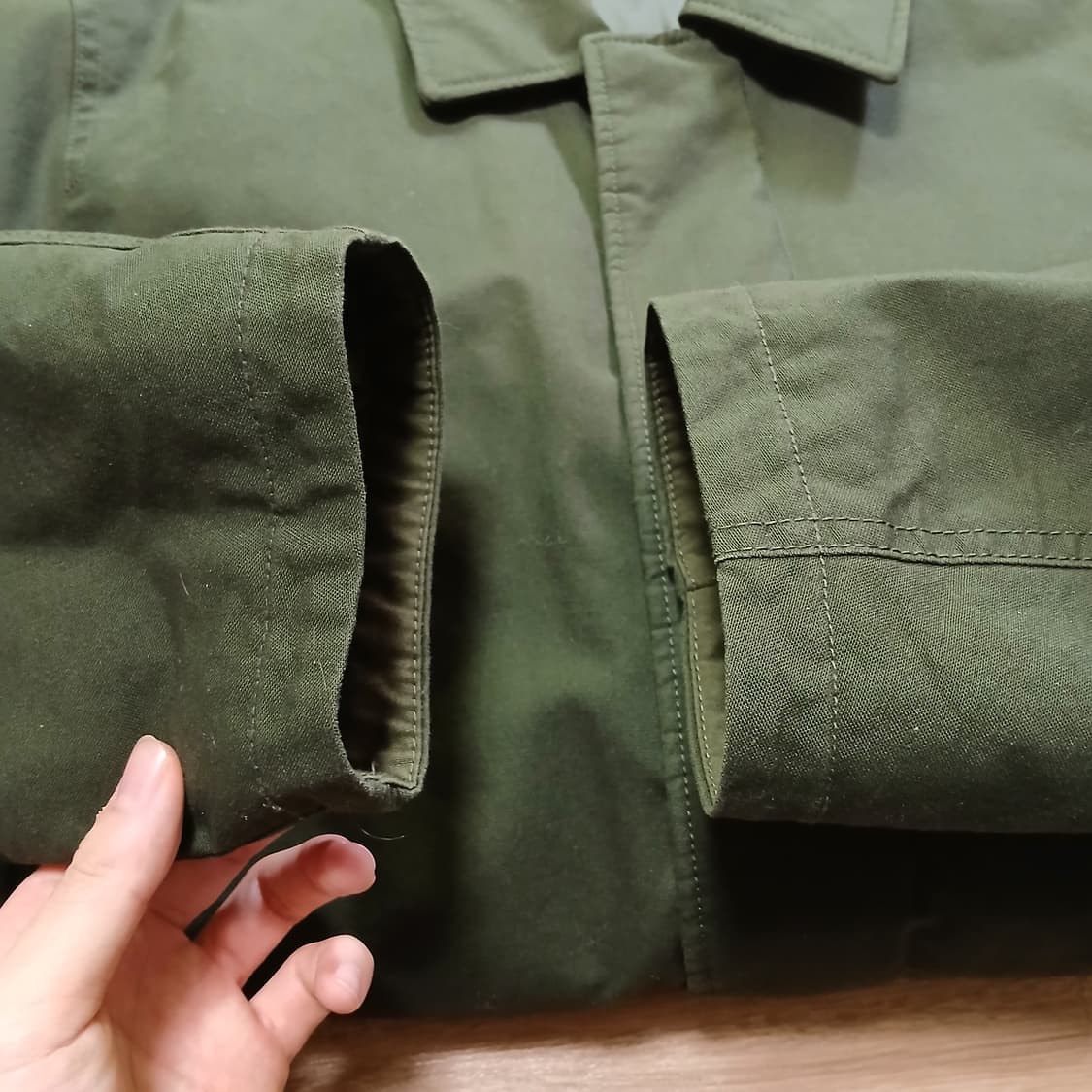 JW앤더슨 유니클로 누빔 코트 점퍼 패딩 자켓 100 L 상품이미지5