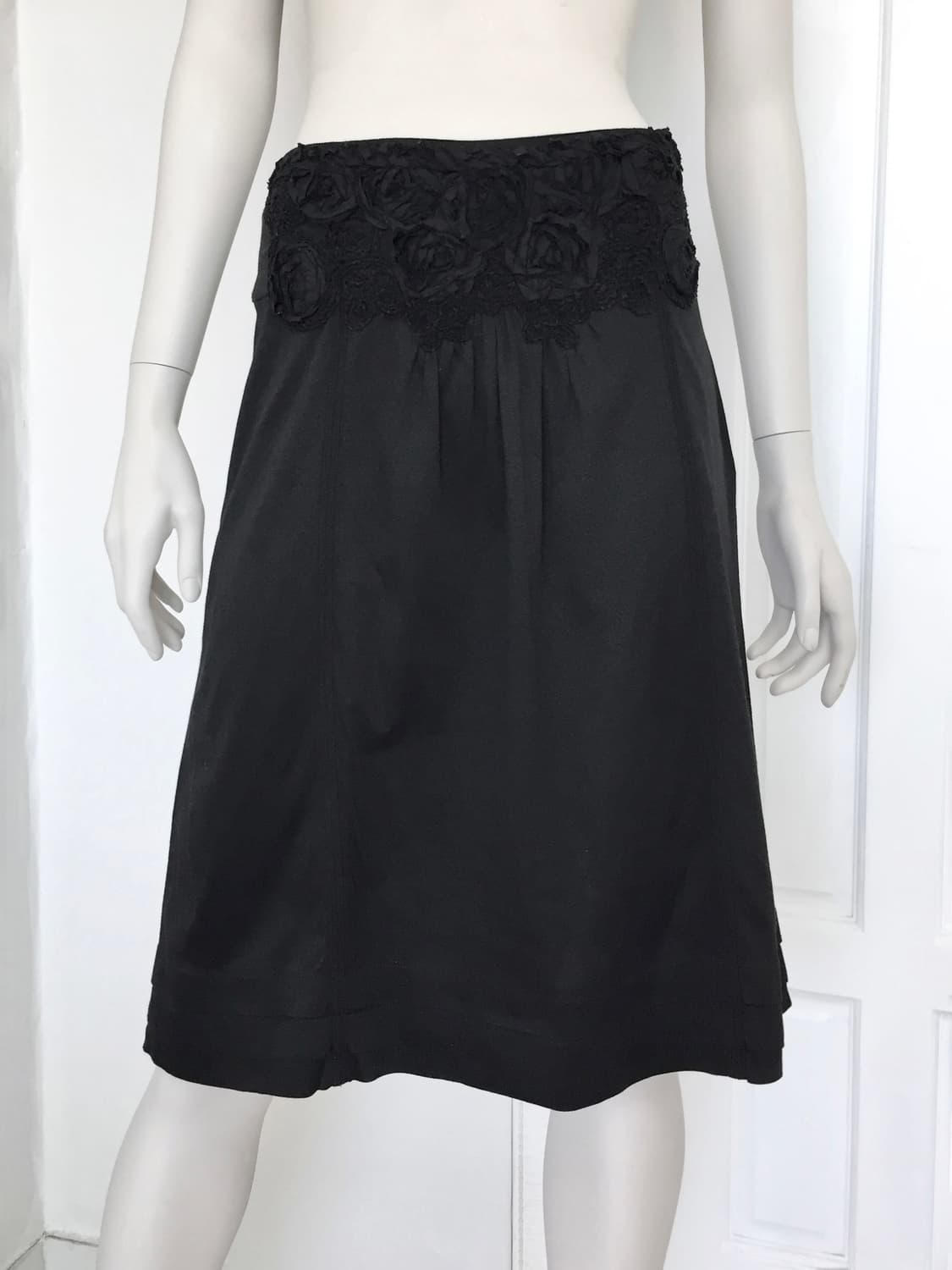 Japan Mini Corsage Appliqué Skirt 상품이미지2