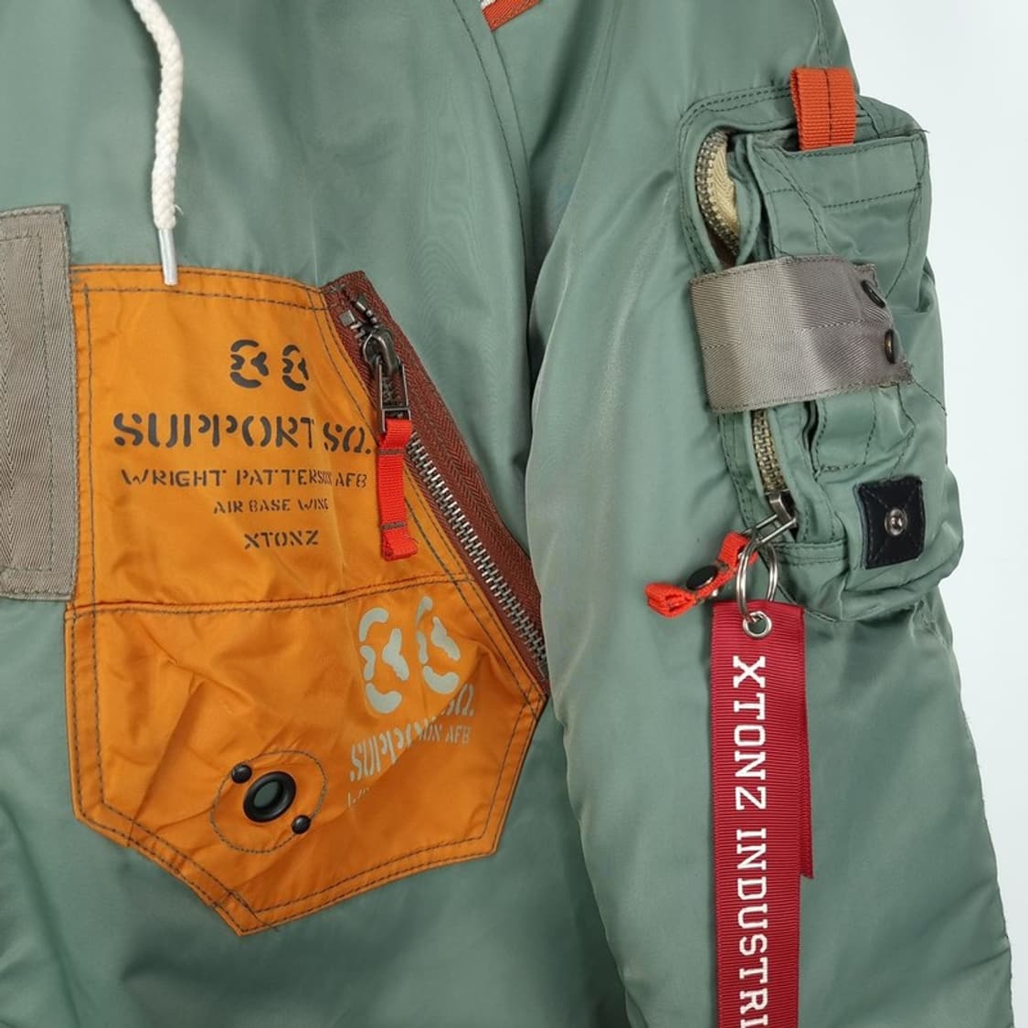 [엑스톤즈] N3B 밀리터리 파일럿 파카 패딩 M18533 상품이미지6