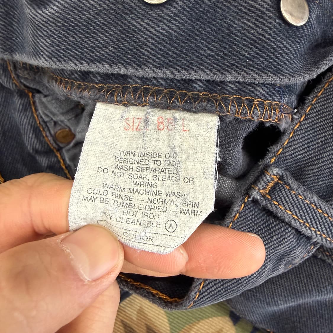 (32)90s 리바이스 501 데님팬츠 상품이미지4