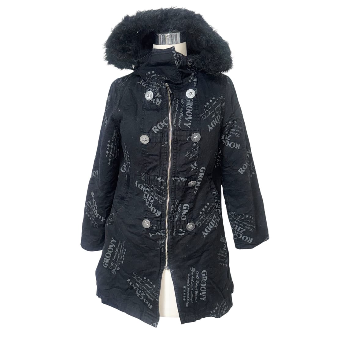 Gyaru Black Lettering Jacket 상품이미지1