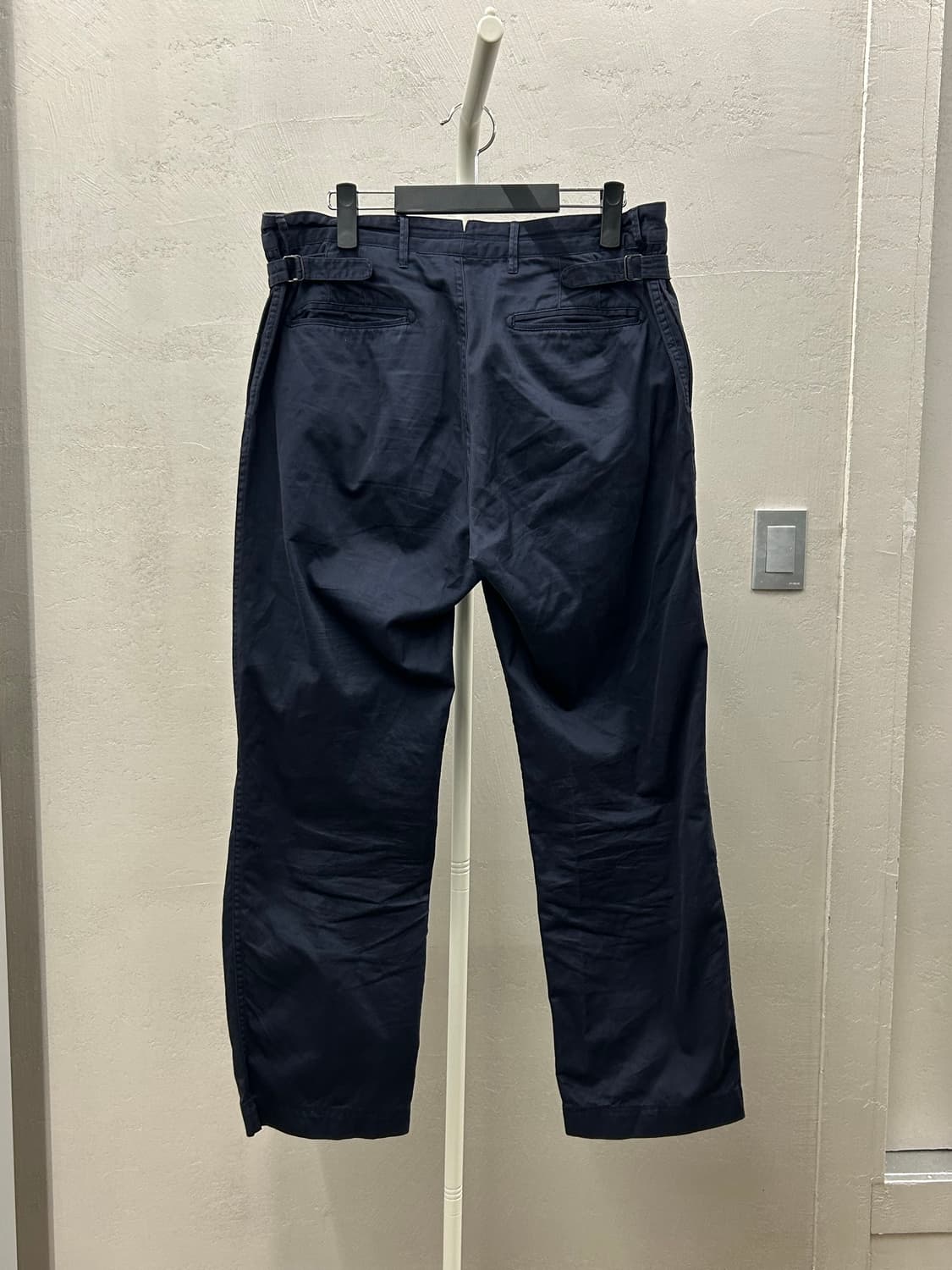 Eastlogue 이스트로그 남성 네이비 면바지 상품이미지3