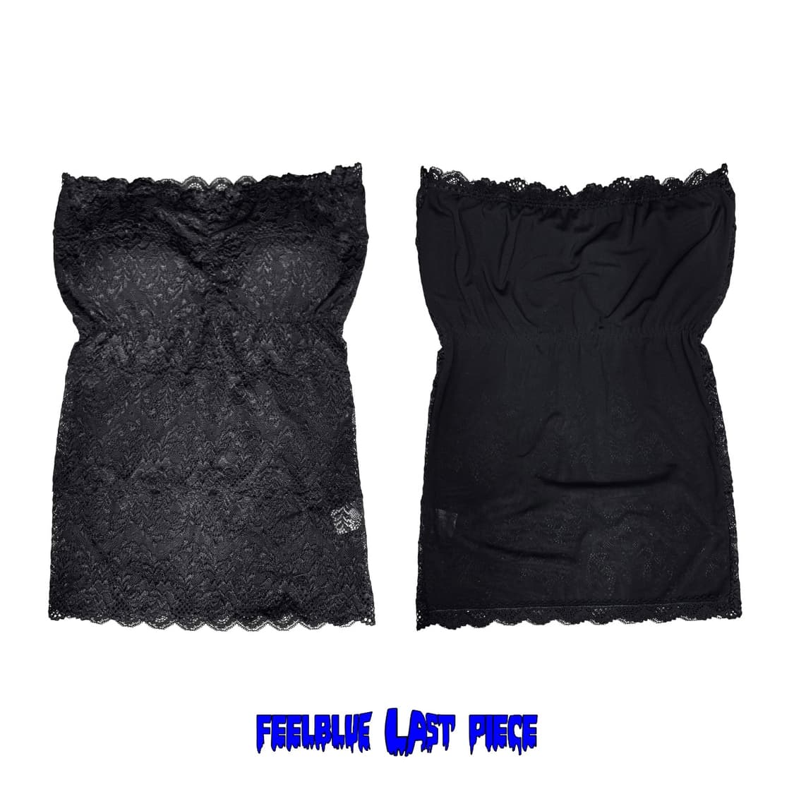 Strapless Lace Tube Top 상품이미지3