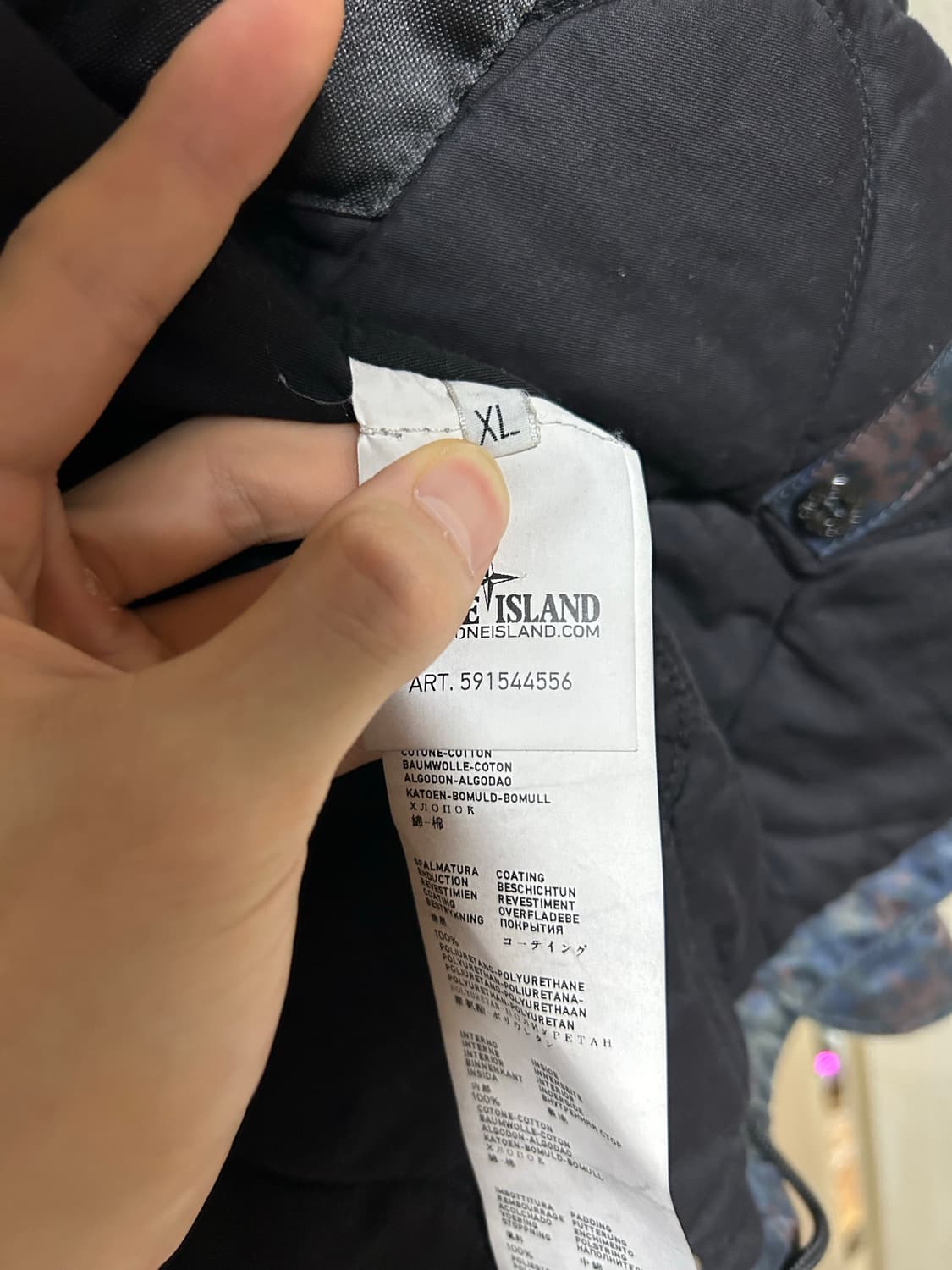 스톤아일랜드 라소 고마토 카모 자켓 상품이미지4