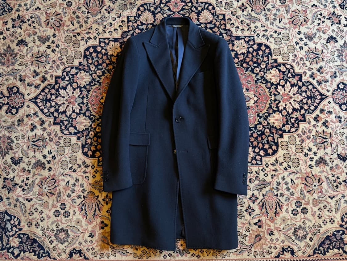 메멘토모리 체스터필드 코트 100 상품이미지1