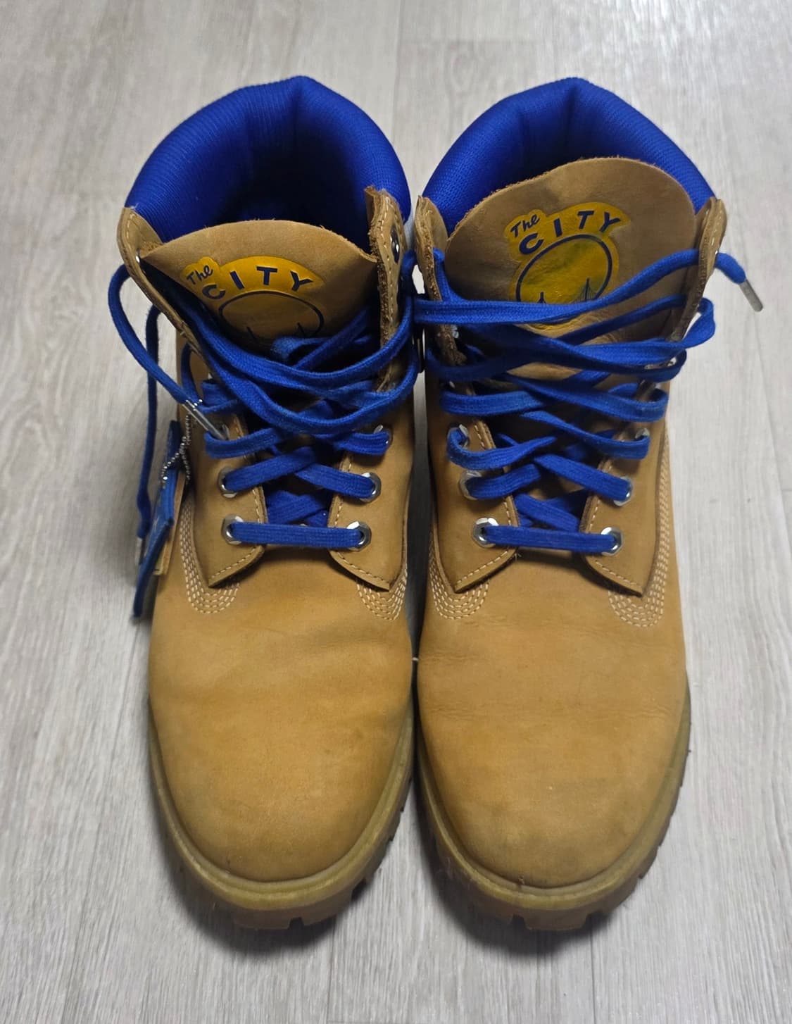 팀버랜드x미첼엔네스 골든스테이트 워리어스 콜라보 부츠 280 상품이미지2