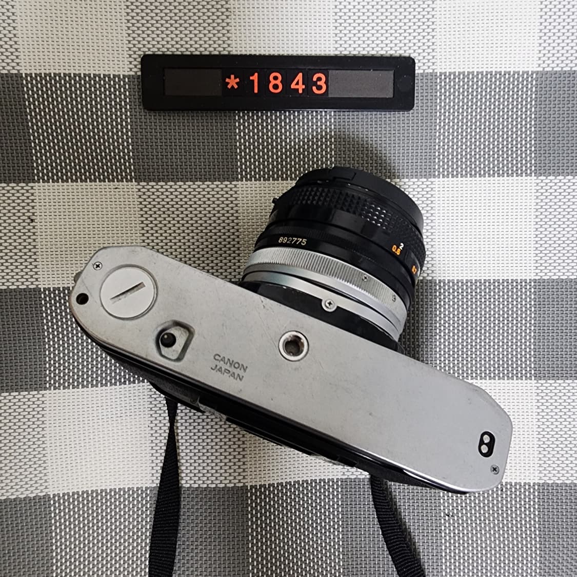 캐논 AE-1 필름카메라 실버바디 1.8 단렌즈 상품이미지5