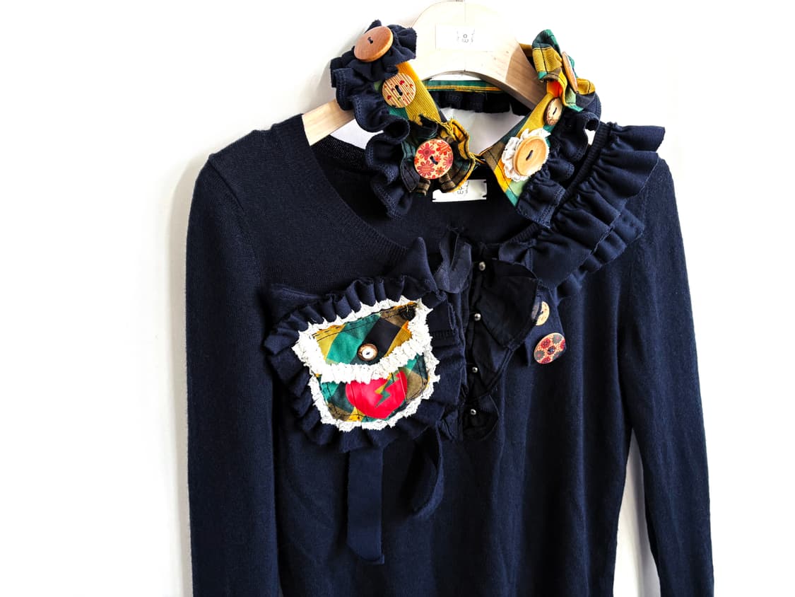 Custom)plaid Music-note🎵 preppy set 상품이미지5