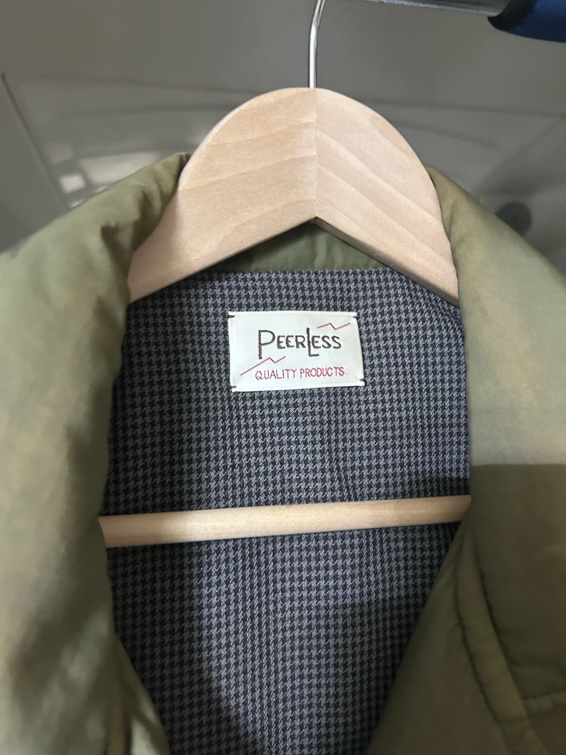 비즈빔 스트라블러 다운 베스트 올리브 상품이미지3