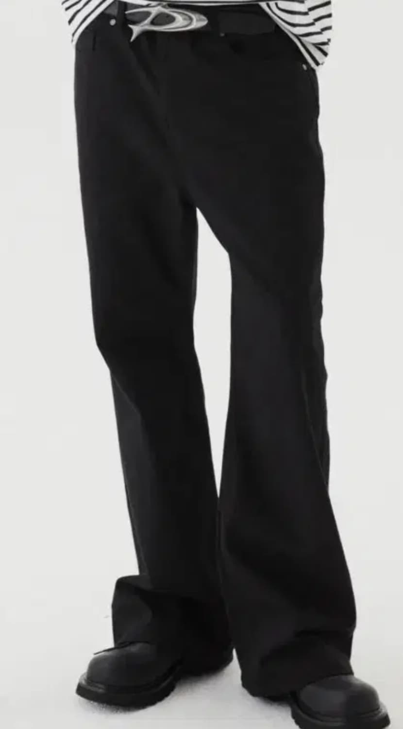 (새상품) DNSR 디앤에스알 시그니처 데님 플레어진 상품이미지1