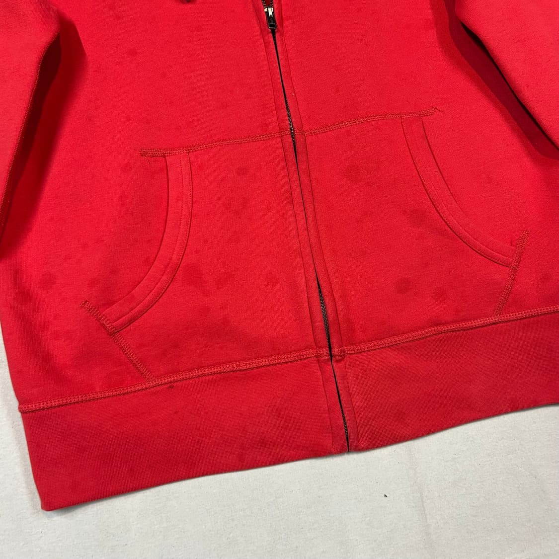 M) 폴로 랄프로렌 레드 후드집업 신형 큐알탭 상품이미지3