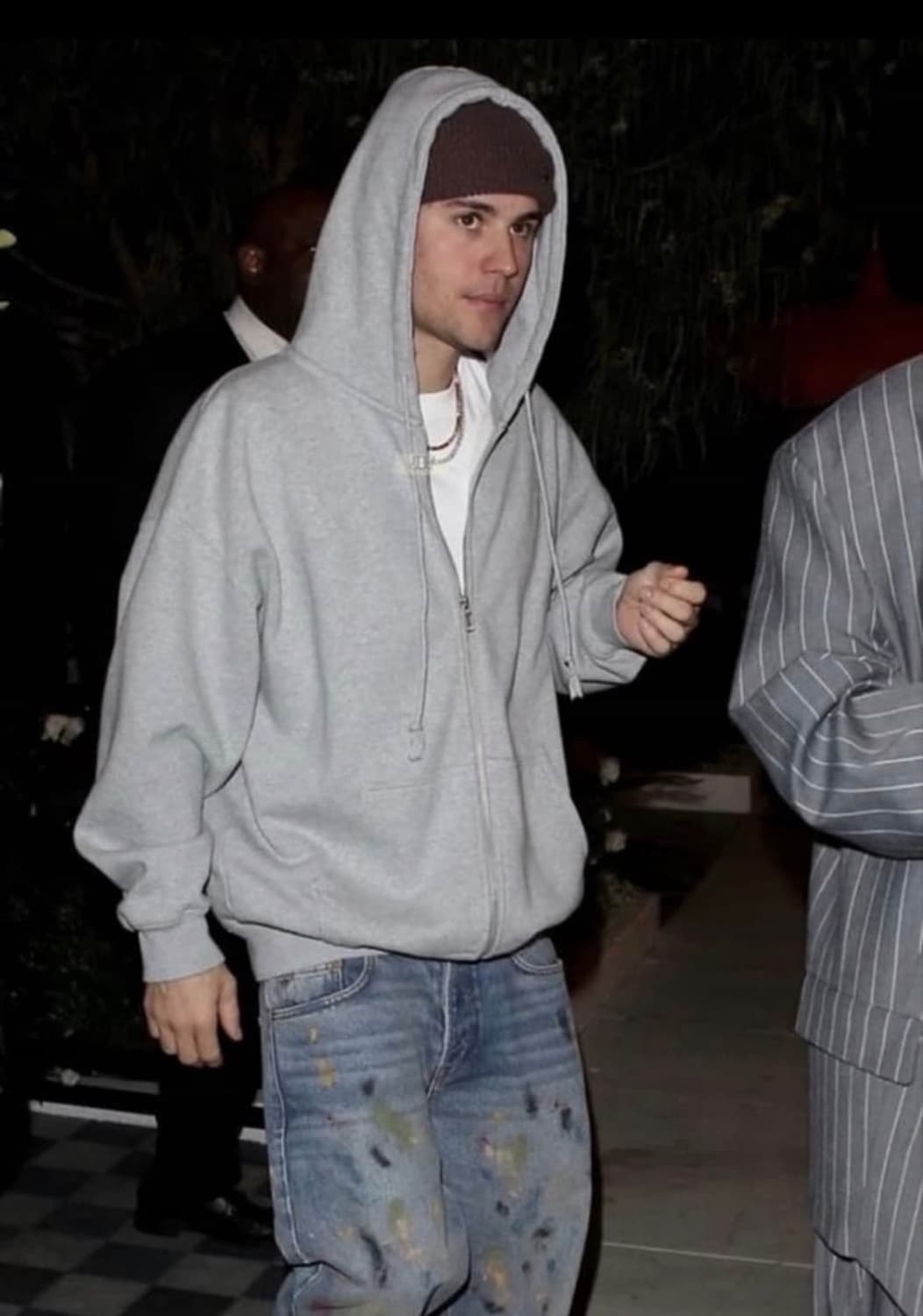 러셀 어슬레틱 빈티지 후드집업 그레이 라지 상품이미지1