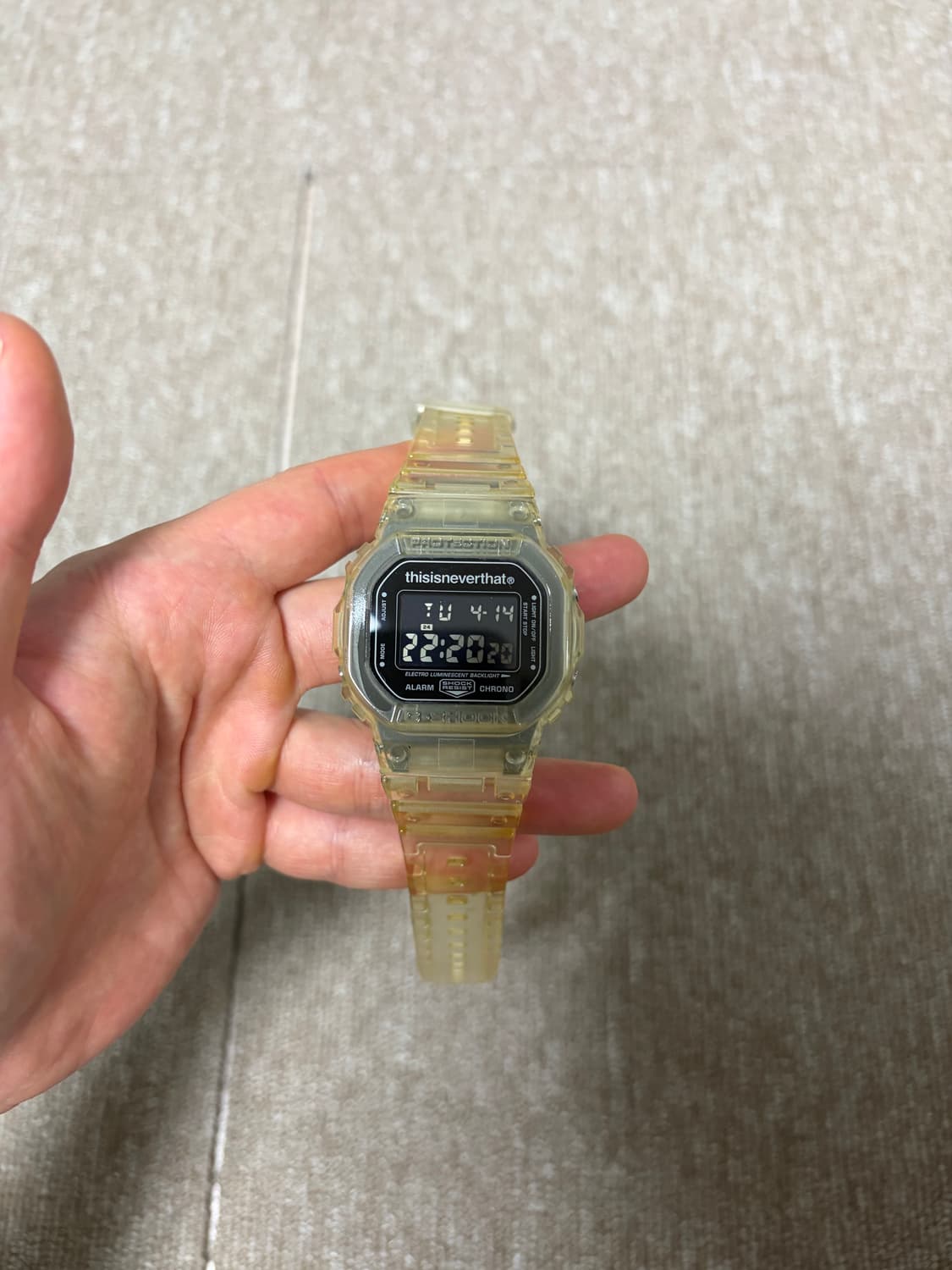 지샥 디스이즈네버댓 DW 5600 스켈레톤 상품이미지2