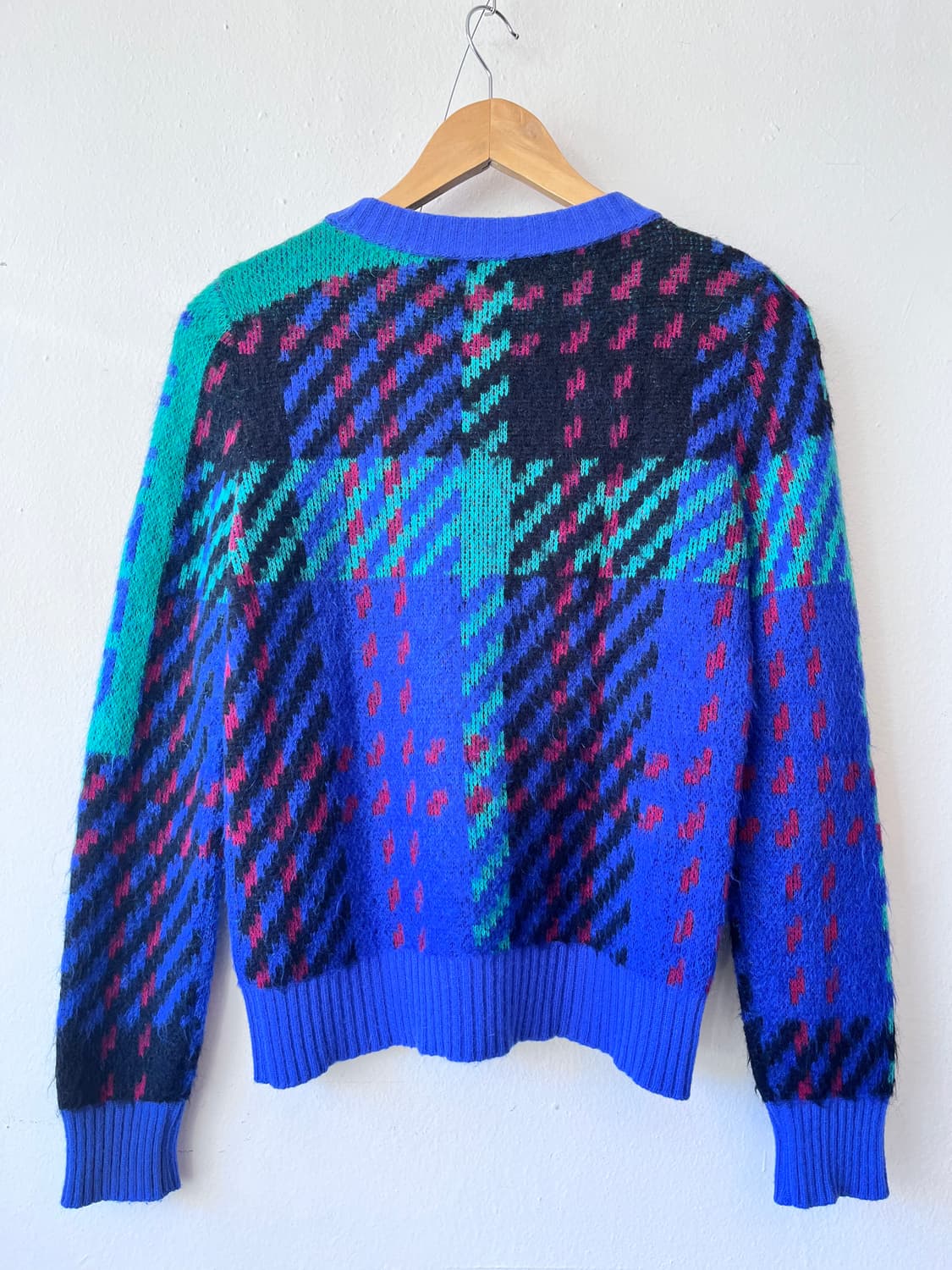 베네통 여성 패턴라운드니트 85-155사이즈 상품이미지3