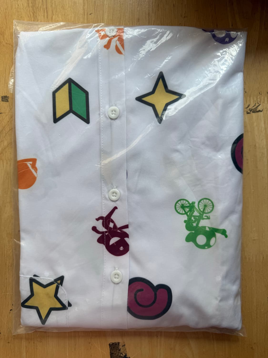 개구리 중사 케로로 반팔 셔츠 L (새상품) 상품이미지3