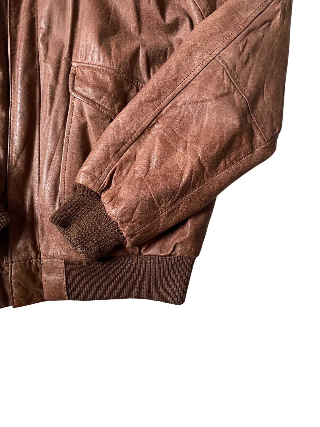 빈티지 가죽 자켓 (Man M) AB1386 상품이미지4