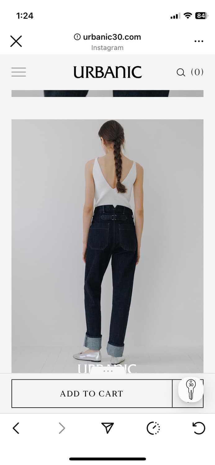 urbanic 30 셀비지 s 상품이미지2