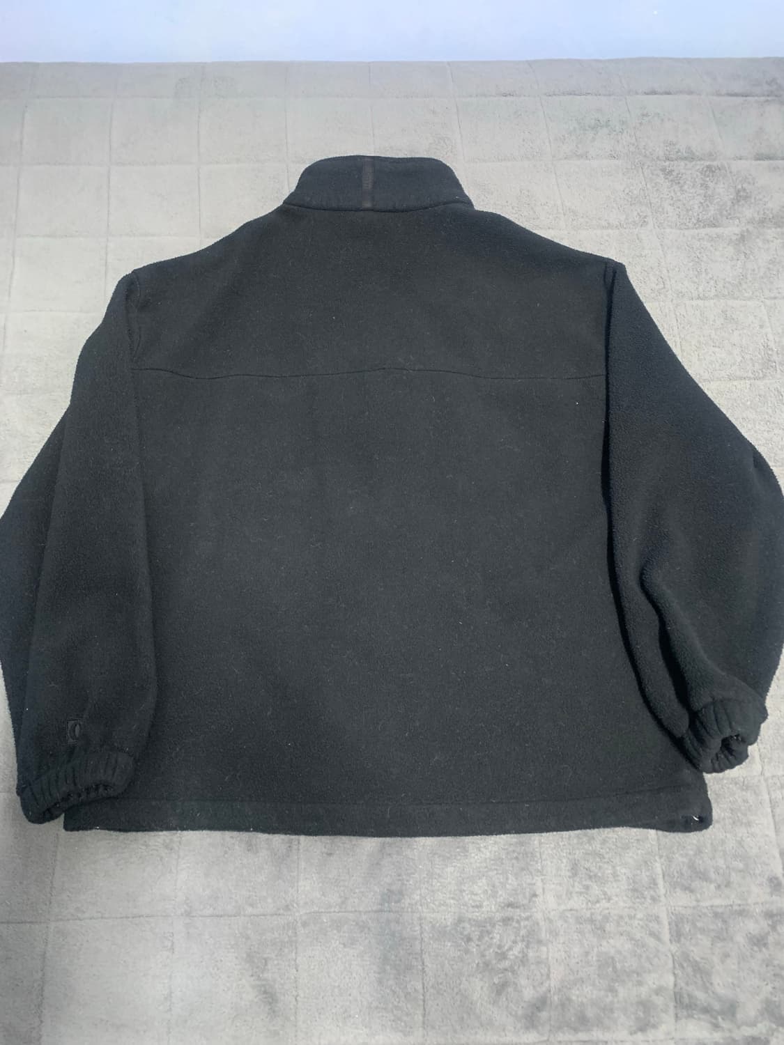 커버낫 플리스 집업 블랙 S 상품이미지5