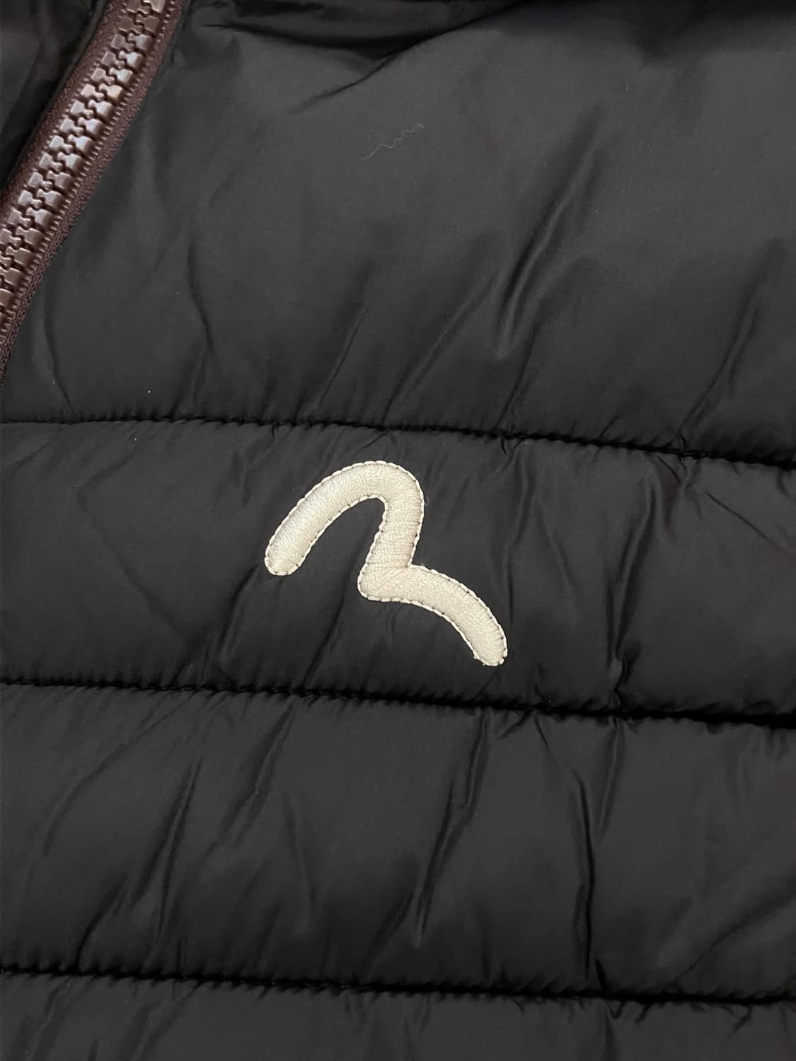 에비수 패딩 조끼 블랙 M  #csz3532 상품이미지3