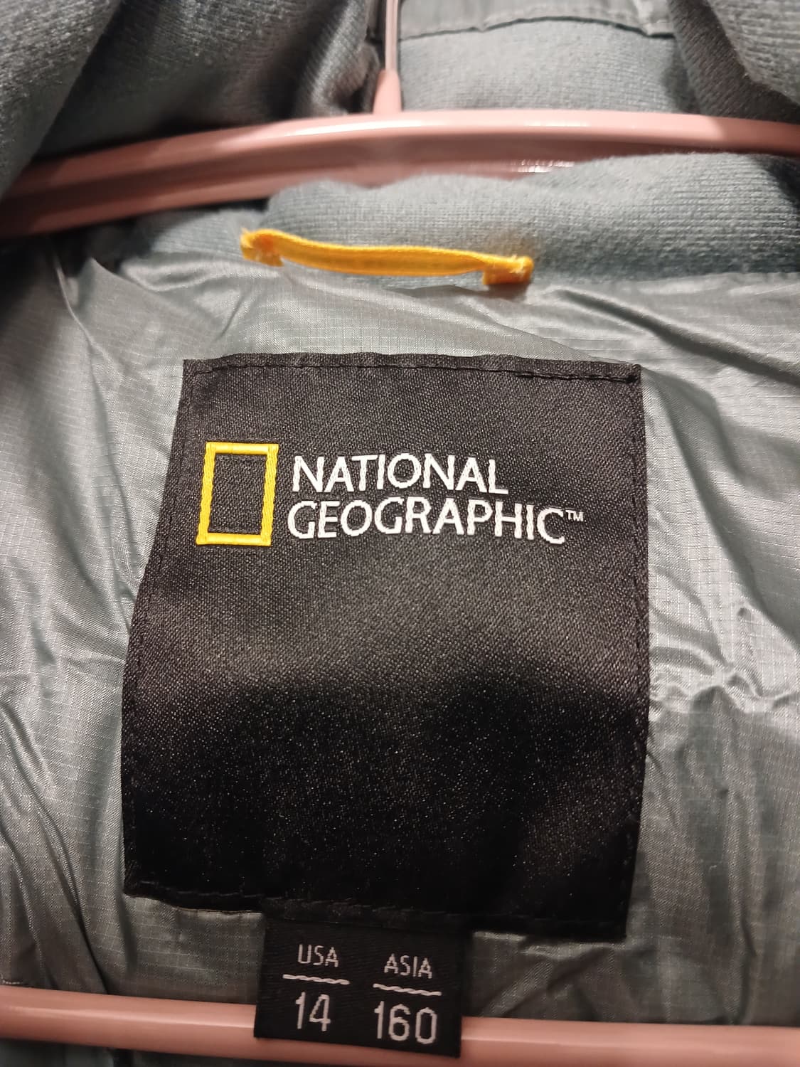 내셔널지오그래픽 정품 키즈 패딩 160(15세,성인 여성 S~M까지 가능 상품이미지2