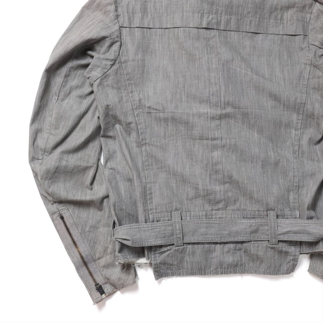 Y's Belted Cotton Wrap Up Jacket    상품이미지8