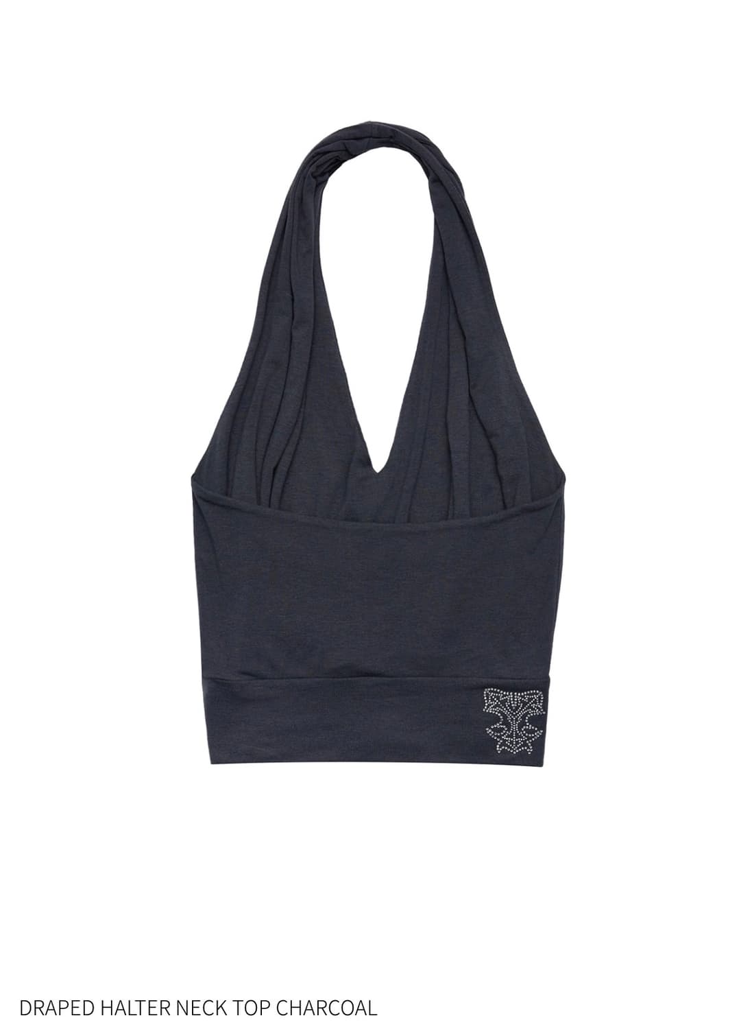 [ yeel leey ]DRAPED HALTER NECK TOP 홀터넥탑 상품이미지3