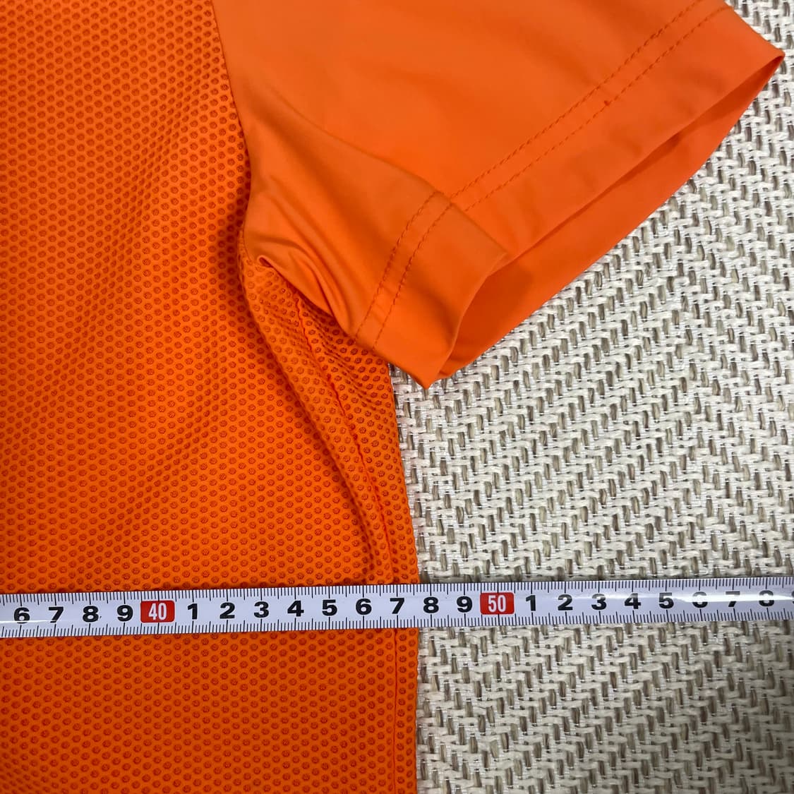 엘르 골프 오렌지 반팔 카라티 95 상품이미지5