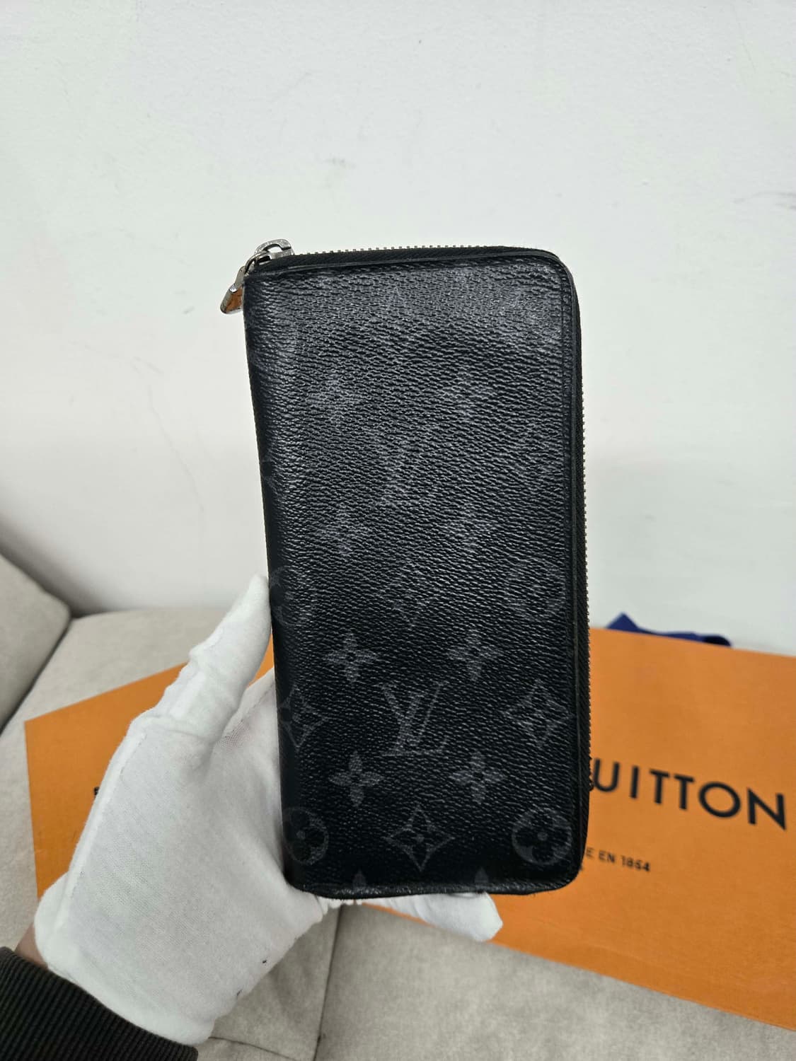 [보증서 정품] 루이비통 이클립스 지퍼 장지갑 상품이미지4