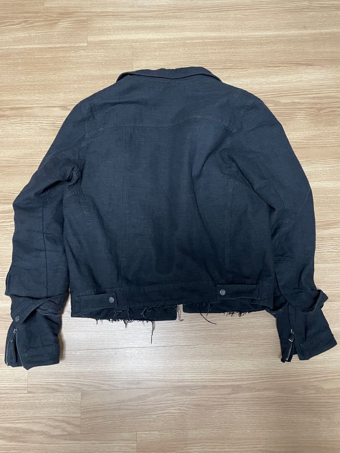 [L] blackmerle double sleeve blouson 상품이미지5