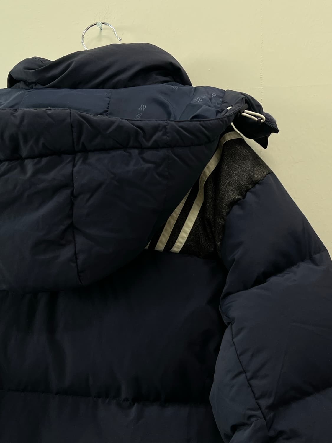 아디다스 골프 덕다운 패딩 자켓 네이비 상품이미지5