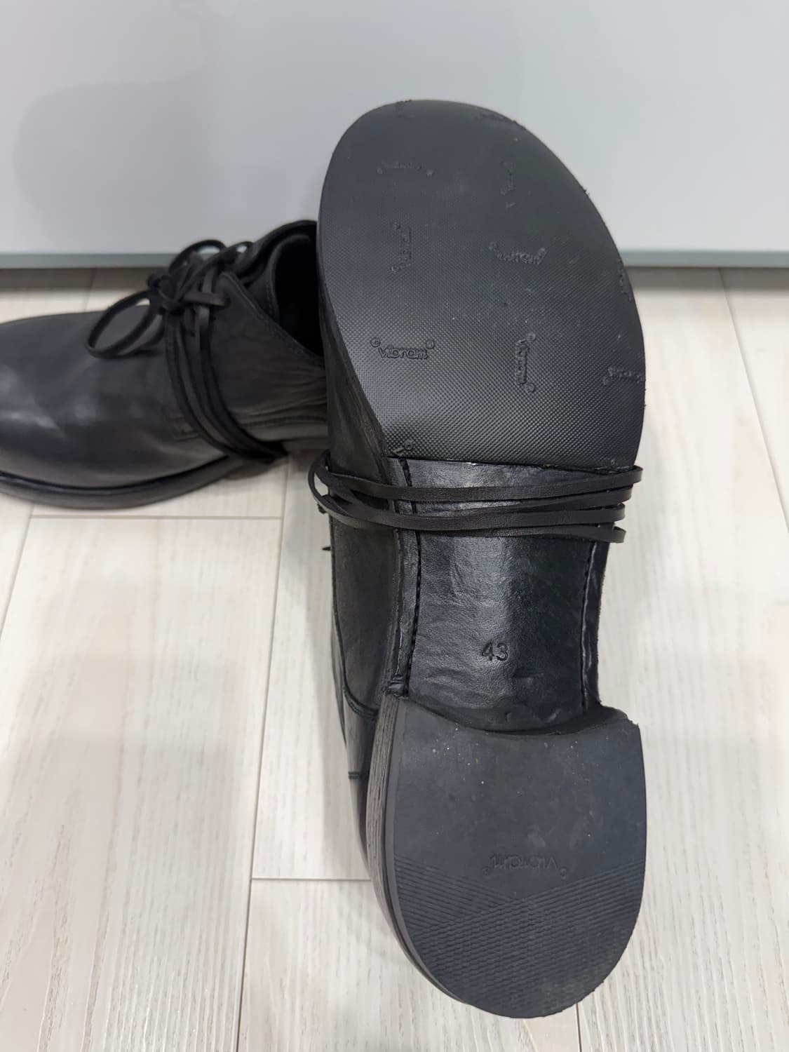 마르쉘st 다프트 수제제작 구두. 비브람 굽보강. 미착용 상품이미지3